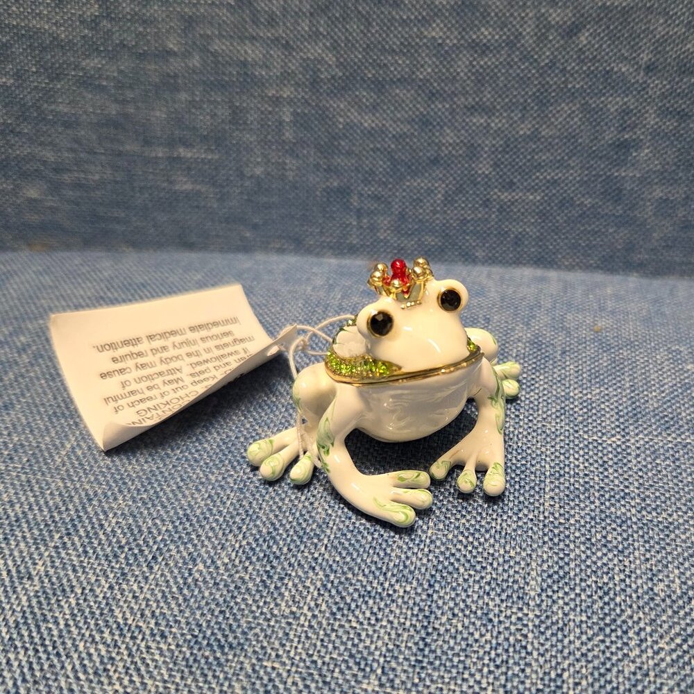 Frog Prince Trinket Box